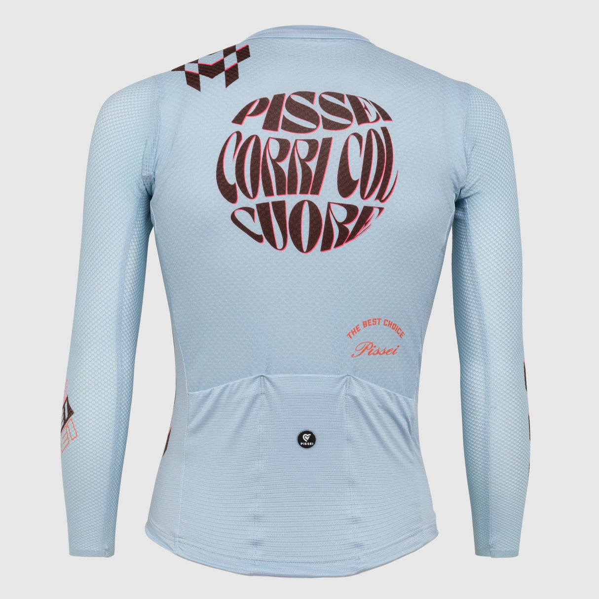 Maglia maniche lunghe Pissei Thunder - Azzurro Pissei