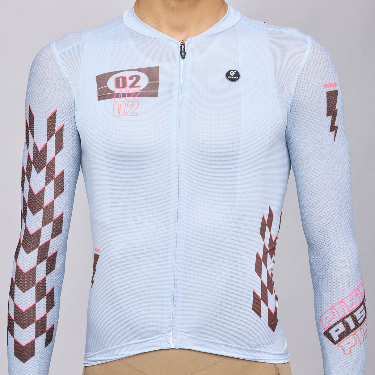 Maglia maniche lunghe Pissei Thunder - Azzurro Pissei