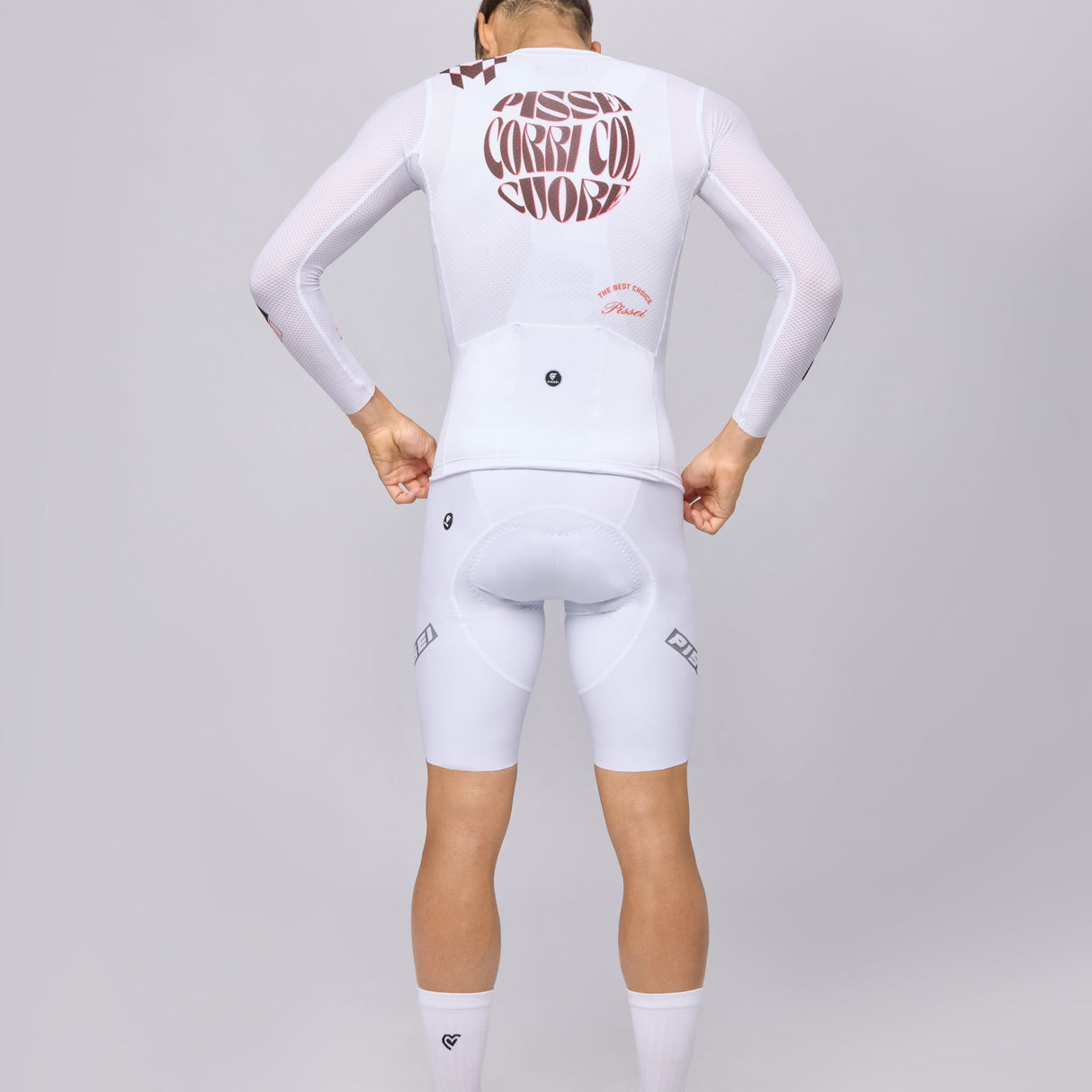 Maglia maniche lunghe Pissei Thunder - Bianco Pissei