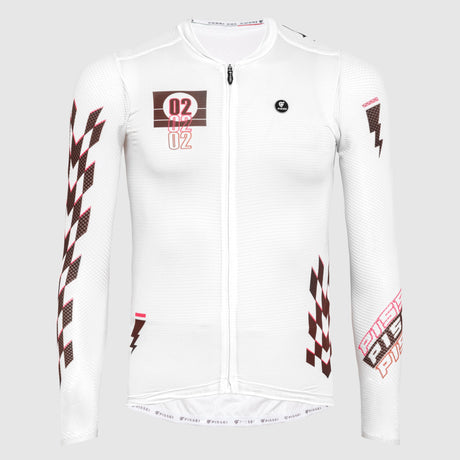 Maillot manches longues Pissei Thunder - Blanc