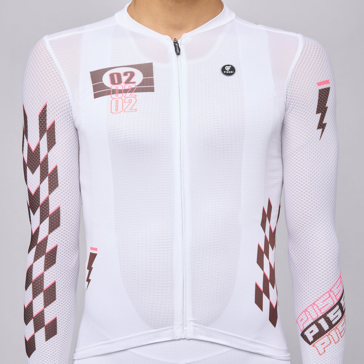 Maglia maniche lunghe Pissei Thunder - Bianco Pissei