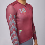 Maglia maniche lunghe Pissei Thunder - Bordeaux Pissei