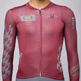 Maglia maniche lunghe Pissei Thunder - Bordeaux Pissei