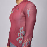 Maglia maniche lunghe Pissei Thunder - Bordeaux Pissei