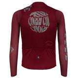 Maglia maniche lunghe Pissei Thunder - Bordeaux Pissei