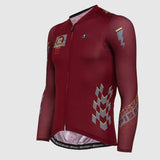 Maglia maniche lunghe Pissei Thunder - Bordeaux Pissei