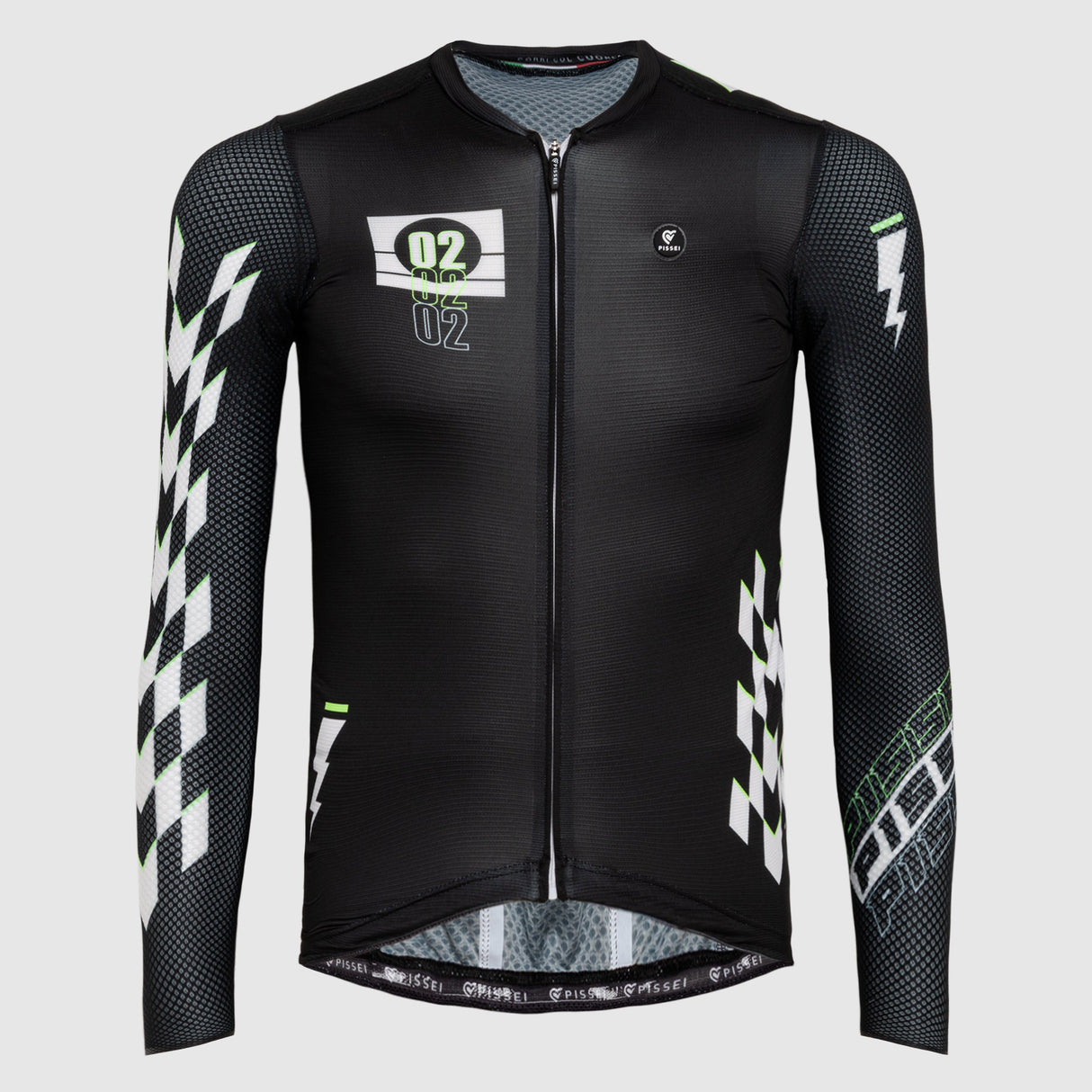 Maglia maniche lunghe Pissei Thunder - Nero Pissei