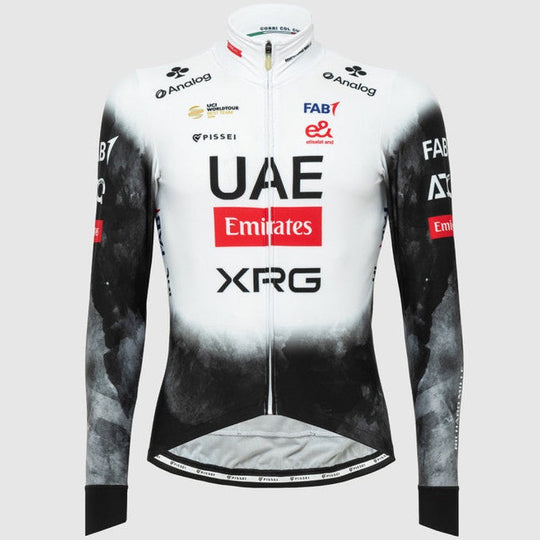 UAE Team Emirates 2025 Pissei long sleeve jersey 