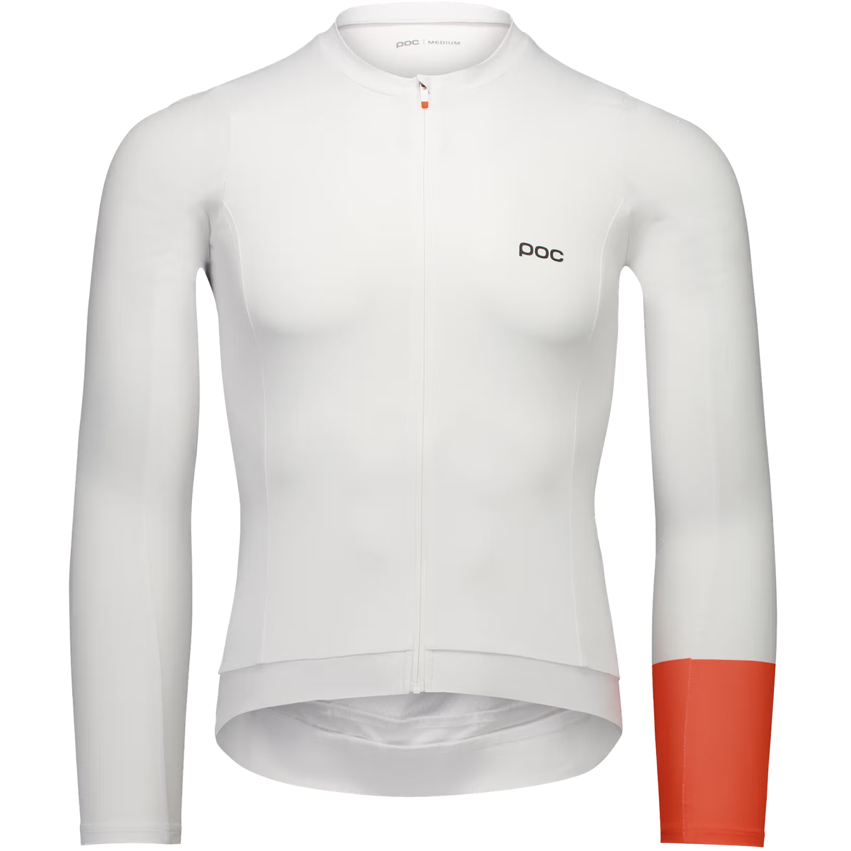 Langarmtrikot Poc Cadence - Weiß