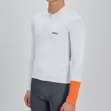 Langarmtrikot Poc Cadence - Weiß