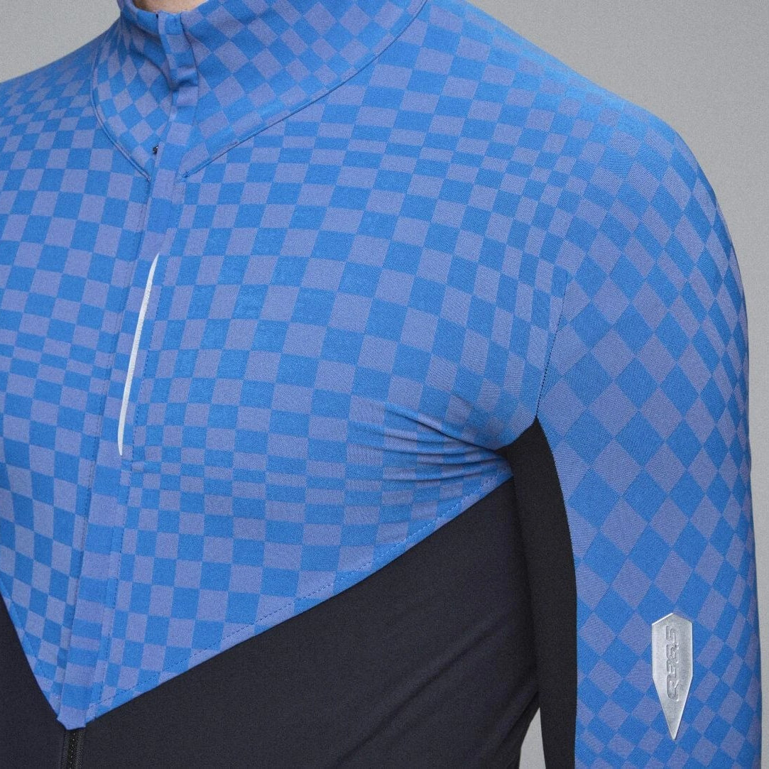 Maglia maniche lunghe Q36.5 Dottore Hybrid Que - Azzurro Q36.5