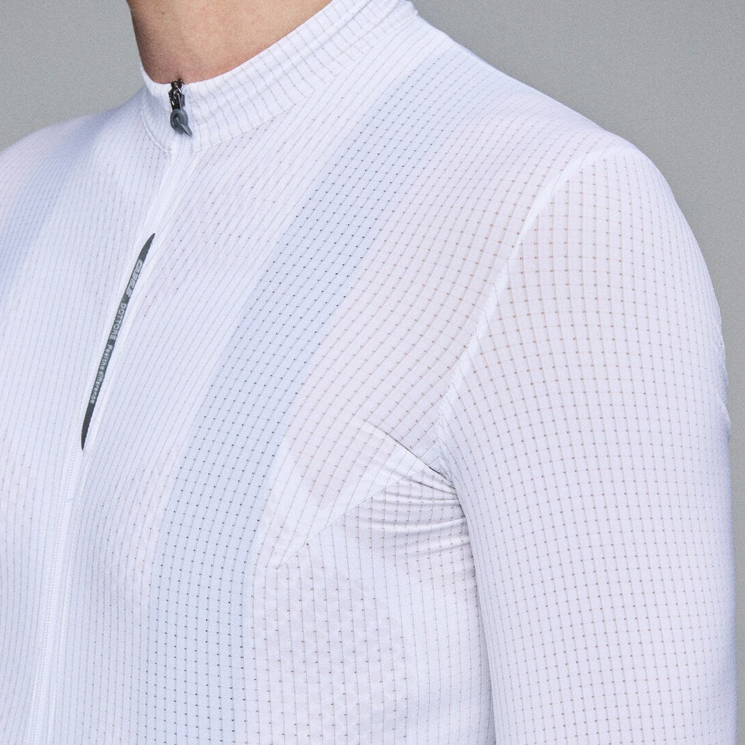 Jersey long-sleeve Q36.5 Dottore Pro - White