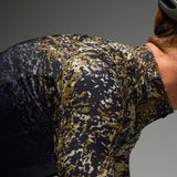 Maglia maniche lunghe Q36.5 Gregarius Hybrid Alpi Camo - Nero Q36.5