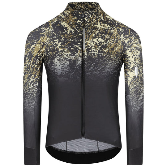 Maglia maniche lunghe Q36.5 Gregarius Hybrid Alpi Camo - Nero
