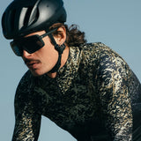 Maglia maniche lunghe Q36.5 Gregarius Hybrid Alpi Camo - Nero Q36.5