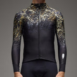 Maglia maniche lunghe Q36.5 Gregarius Hybrid Alpi Camo - Nero Q36.5