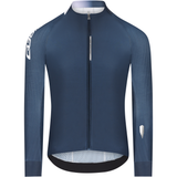 Maglia maniche lunghe Q36.5 Gregarius Hybrid Collar Fade - Blu Q36.5