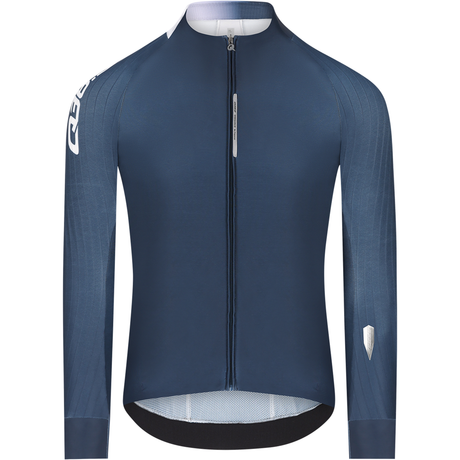 Jersey long-sleeve Q36.5 Gregarius Hybrid Collar Fade - Blue