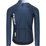 Maglia maniche lunghe Q36.5 Gregarius Hybrid Collar Fade - Blu Q36.5