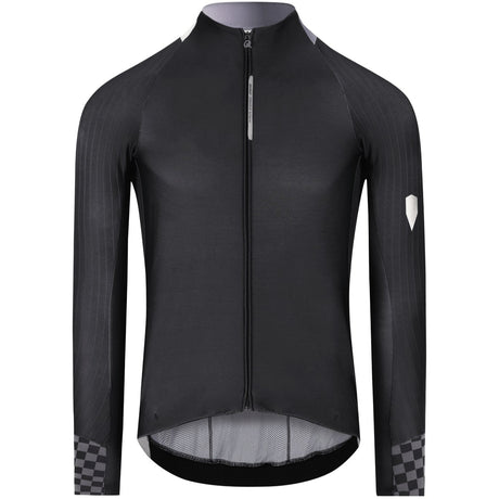 Maglia maniche lunghe Q36.5 Gregarius Hybrid Collar Fade - Nero Q36.5