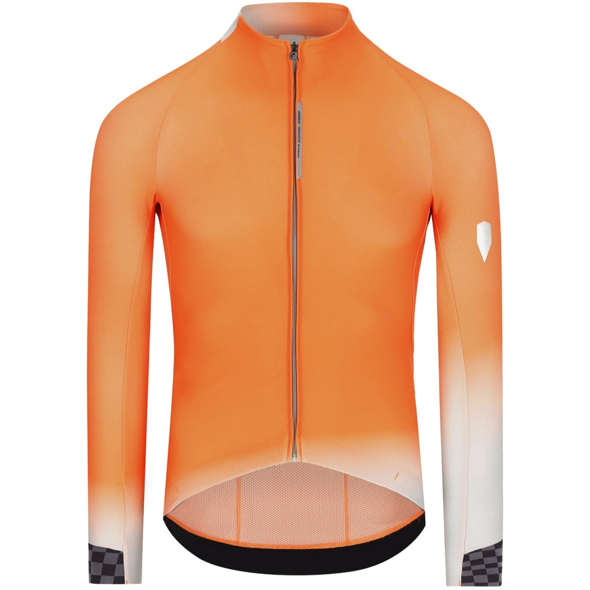 Maglia maniche lunghe Q36.5 Gregarius Hybrid Collar Fade - Orange Q36.5