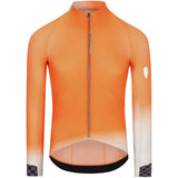 Maglia maniche lunghe Q36.5 Gregarius Hybrid Collar Fade - Orange Q36.5