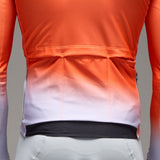Maglia maniche lunghe Q36.5 Gregarius Hybrid Collar Fade - Orange Q36.5