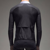 Maglia maniche lunghe Q36.5 Gregarius Hybrid Collar Fade - Nero Q36.5