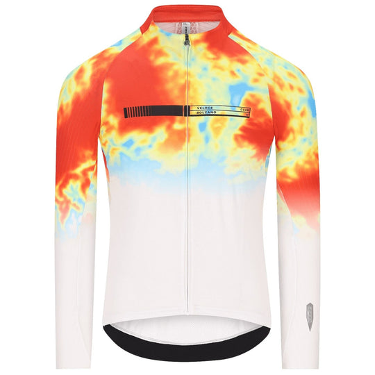 Maglia maniche lunghe Q36.5 Gregarius Hybrid Light Veloce Club - Bianco