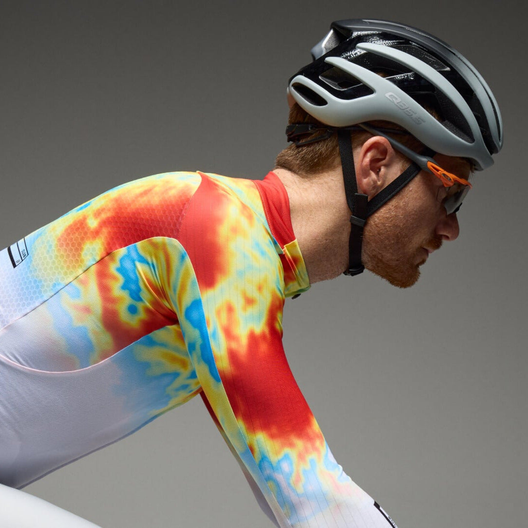 Maglia maniche lunghe Q36.5 Gregarius Hybrid Light Veloce Club - Bianco Q36.5