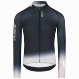 Q36.5 Gregarius Hybrid Light Collar Fade long sleeve jersey - Black