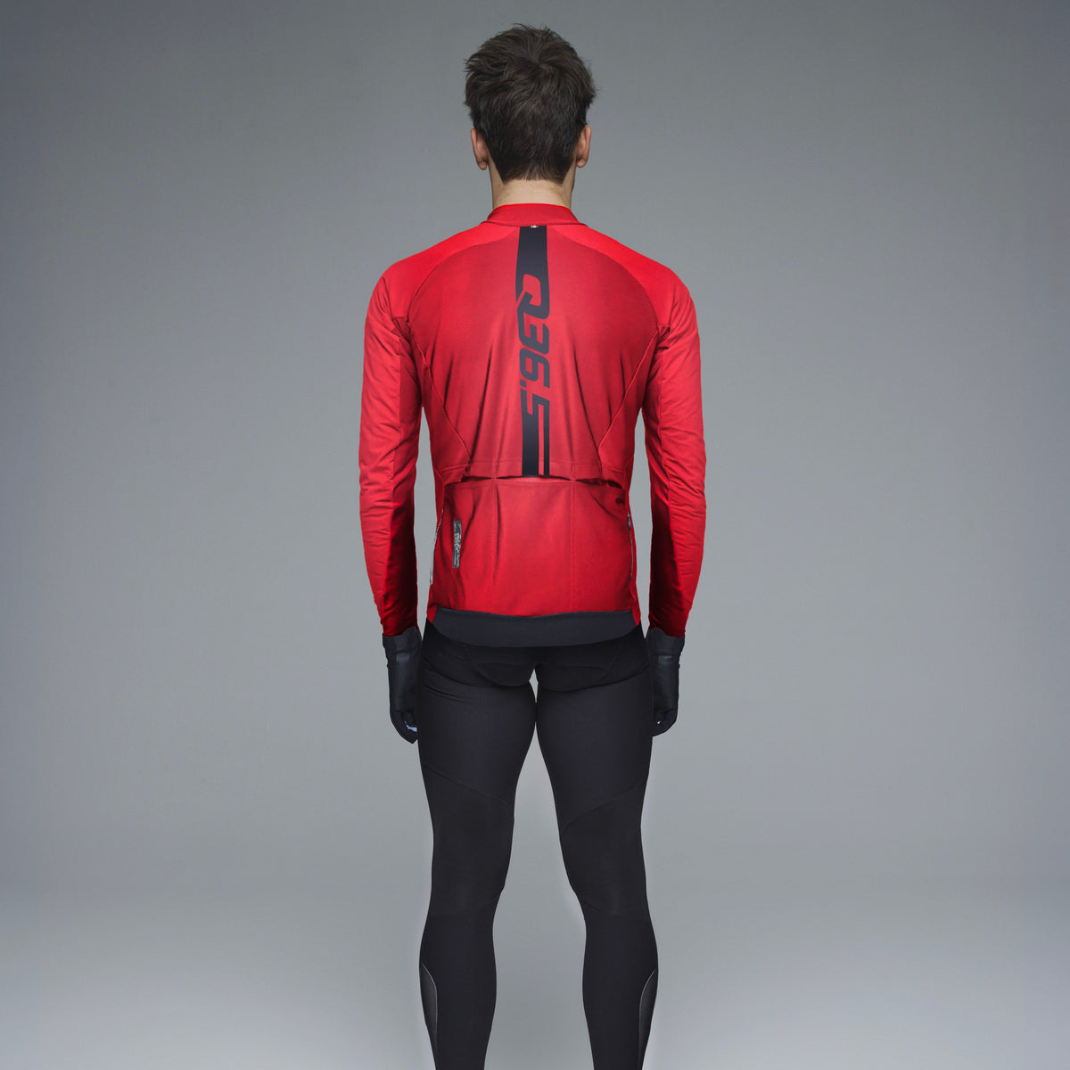 Maglia maniche lunghe Q36.5 Gregarius Hybrid Racing Car - Rosso Q36.5
