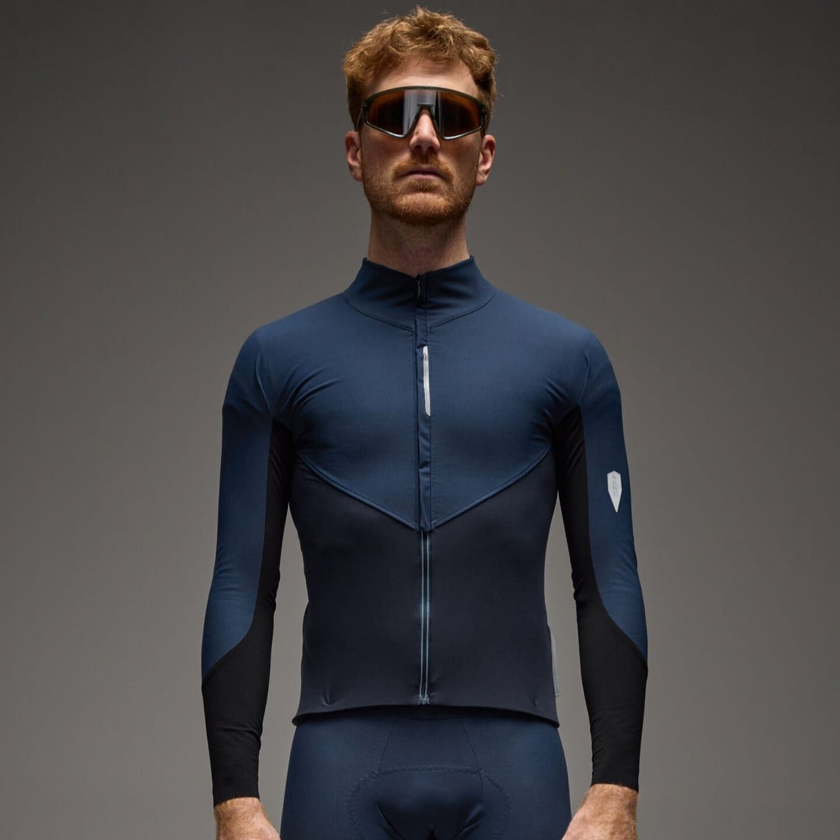 Maglia maniche lunghe Q36.5 Hybrid Que - Blu scuro Q36.5