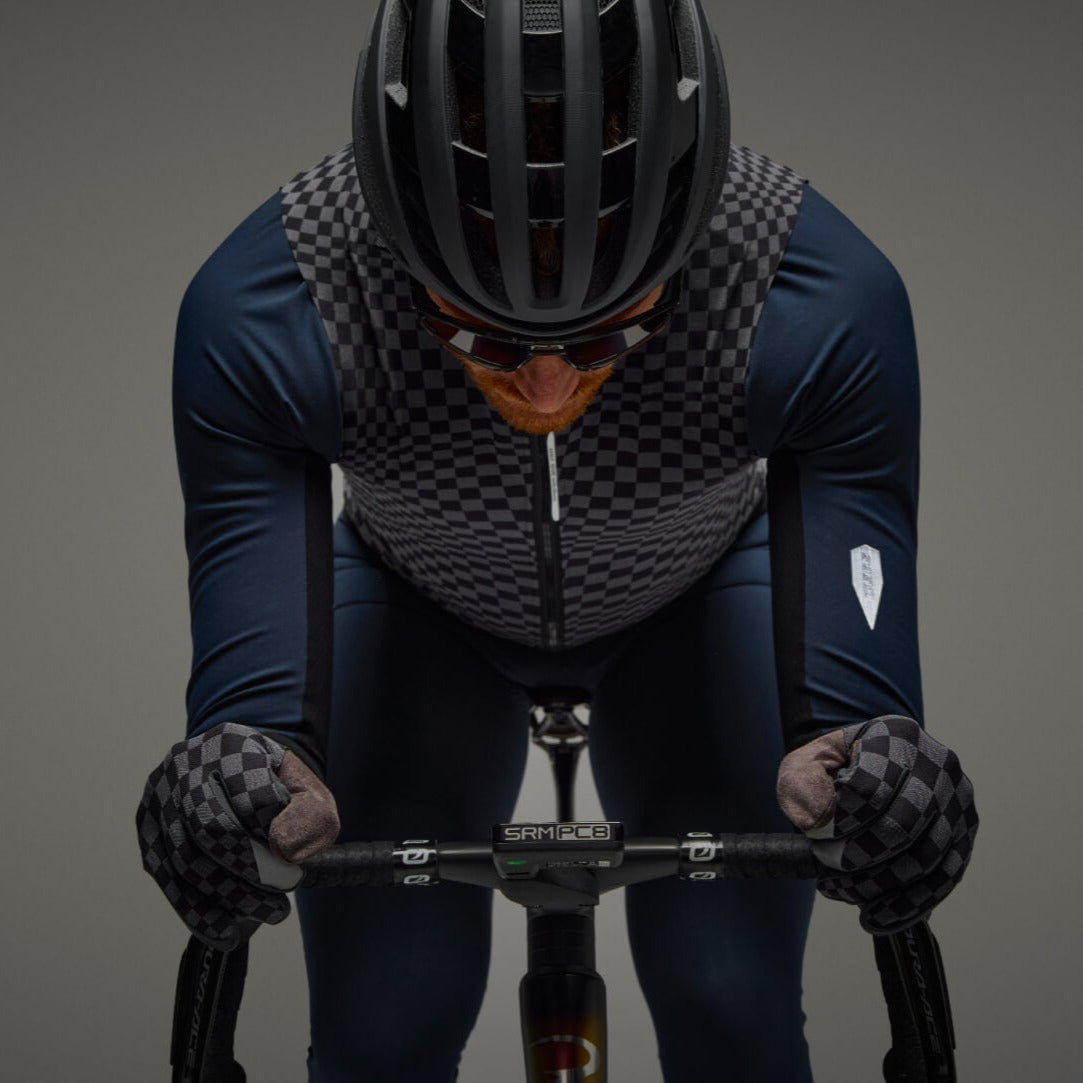 Maglia maniche lunghe Q36.5 Hybrid Que - Blu scuro Q36.5