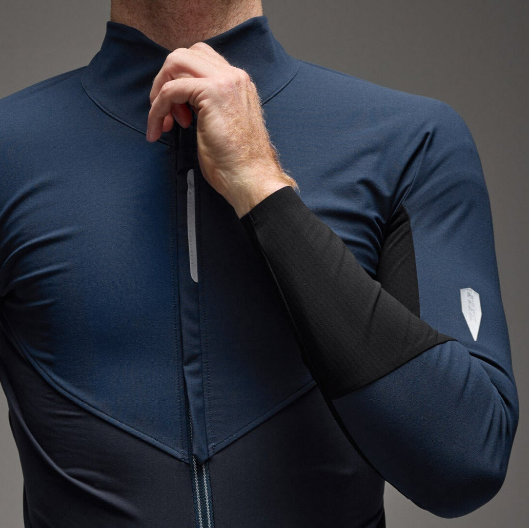 Maglia maniche lunghe Q36.5 Hybrid Que - Blu scuro Q36.5