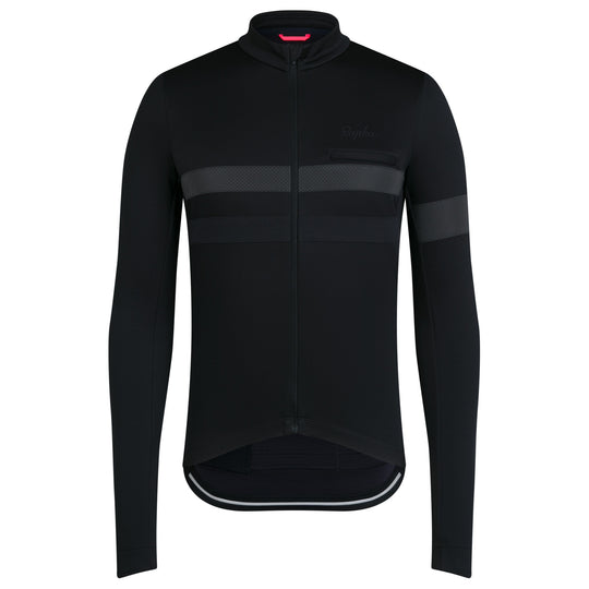Maglia maniche lunghe Rapha Brevet - Nero