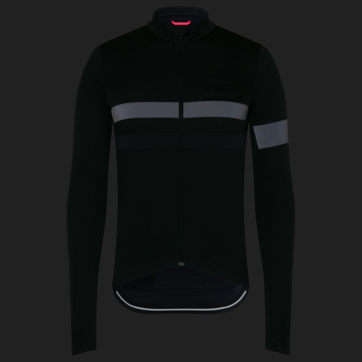 Maglia maniche lunghe Rapha Brevet - Nero Rapha
