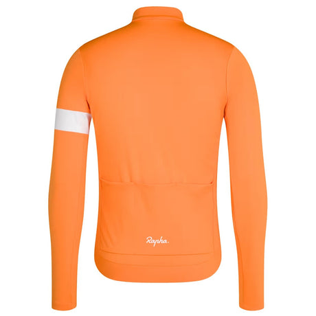 Maglia maniche lunghe Rapha Core - Arancio Rapha