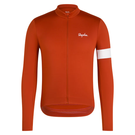 Maglia maniche lunghe Rapha Core - Rosso Rapha