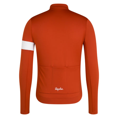 Maglia maniche lunghe Rapha Core - Rosso Rapha