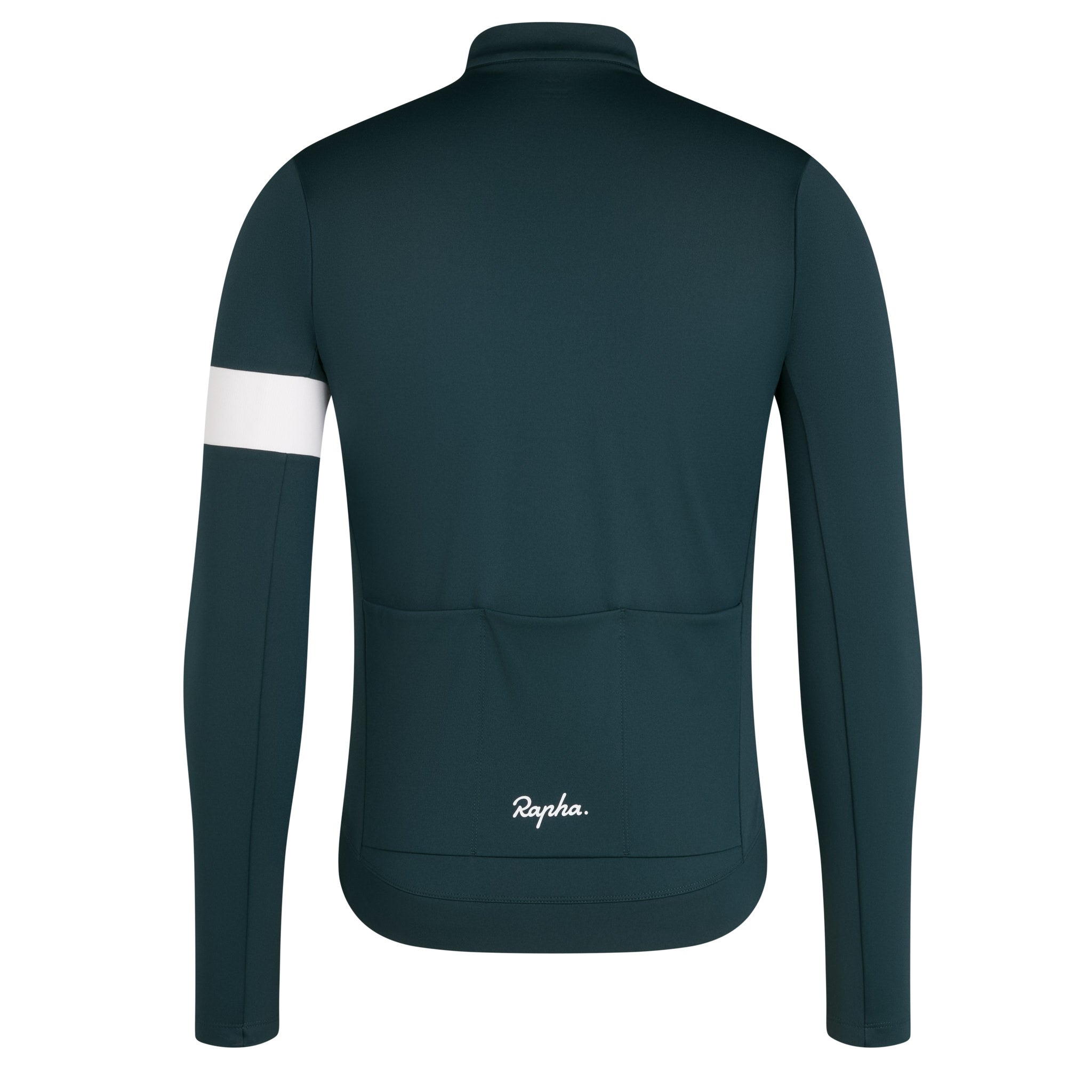 Maglia maniche lunghe Rapha Core - Verde bianco Rapha