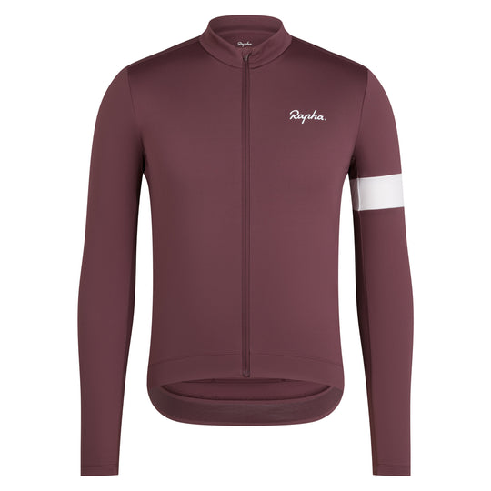 Maglia maniche lunghe Rapha Core - Marrone