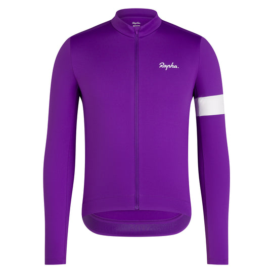 Maglia maniche lunghe Rapha Core - Viola