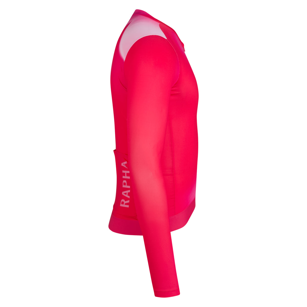 Maglia maniche lunghe Rapha Pro Team Lightweight 3 Surface Print - Rosa Rapha