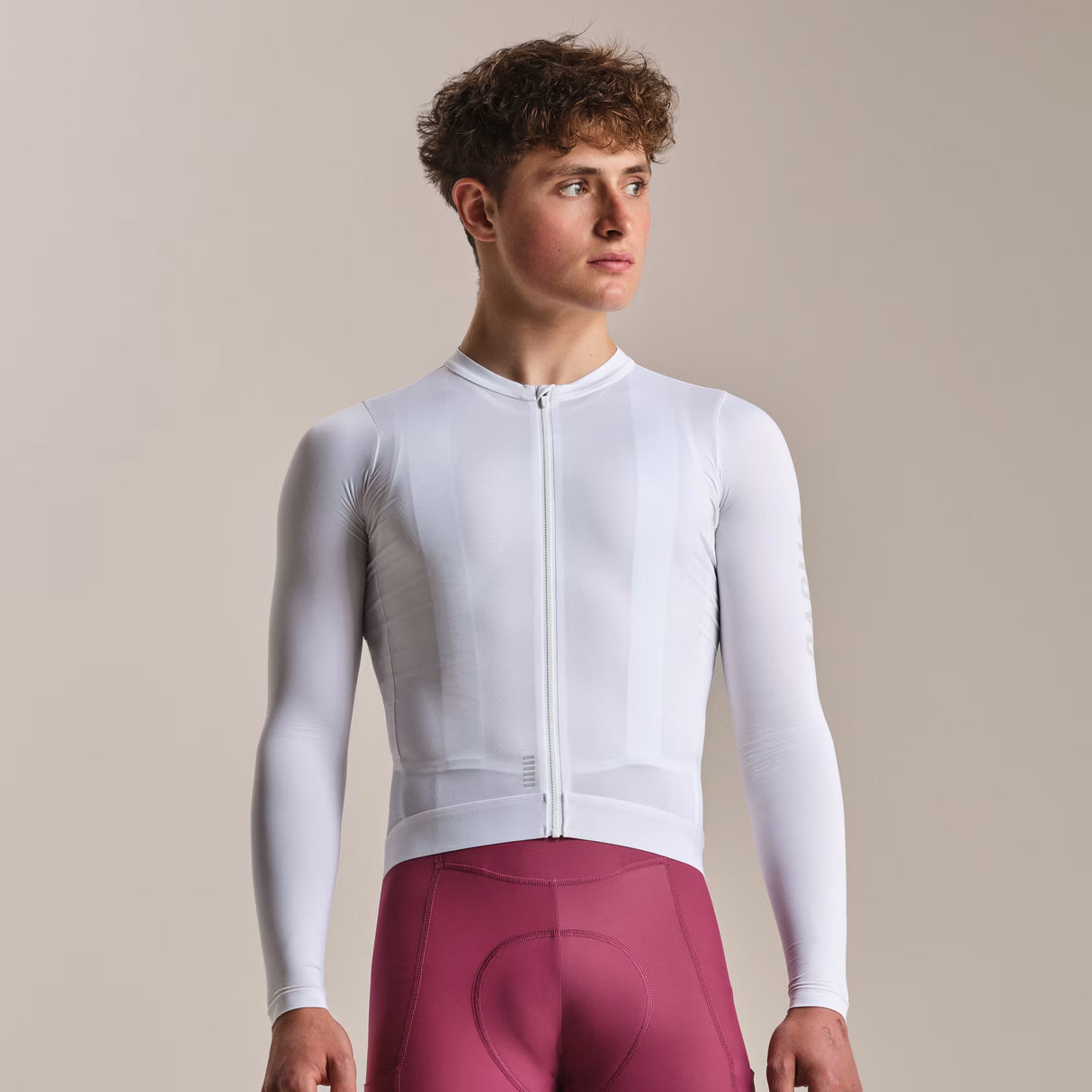Maglia maniche lunghe Rapha Pro Team Lightweight 3 - Bianco Rapha