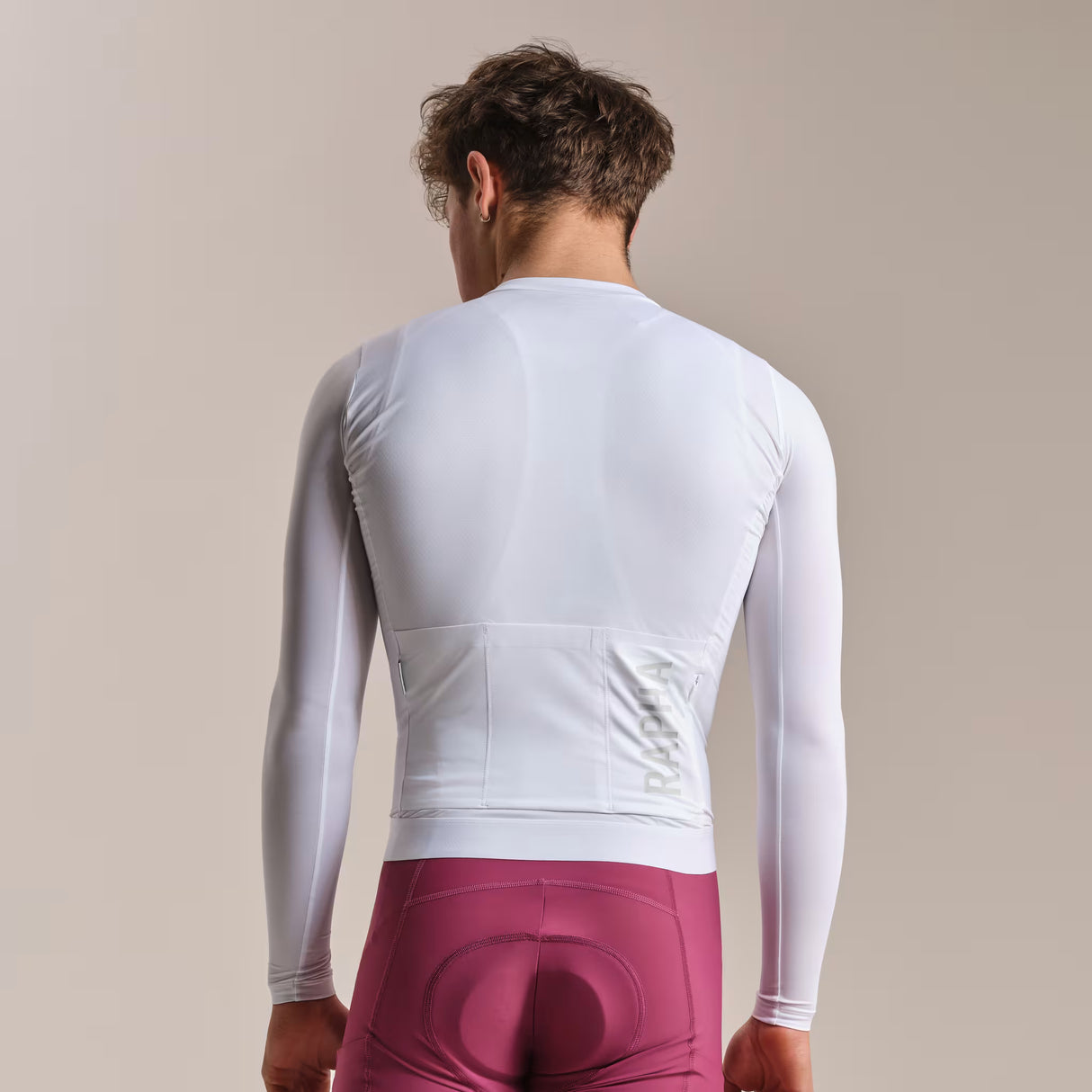 Maglia maniche lunghe Rapha Pro Team Lightweight 3 - Bianco Rapha