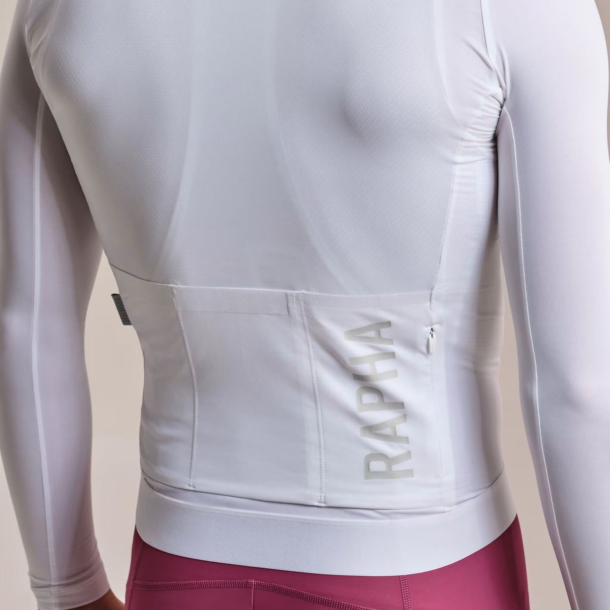 Maglia maniche lunghe Rapha Pro Team Lightweight 3 - Bianco Rapha