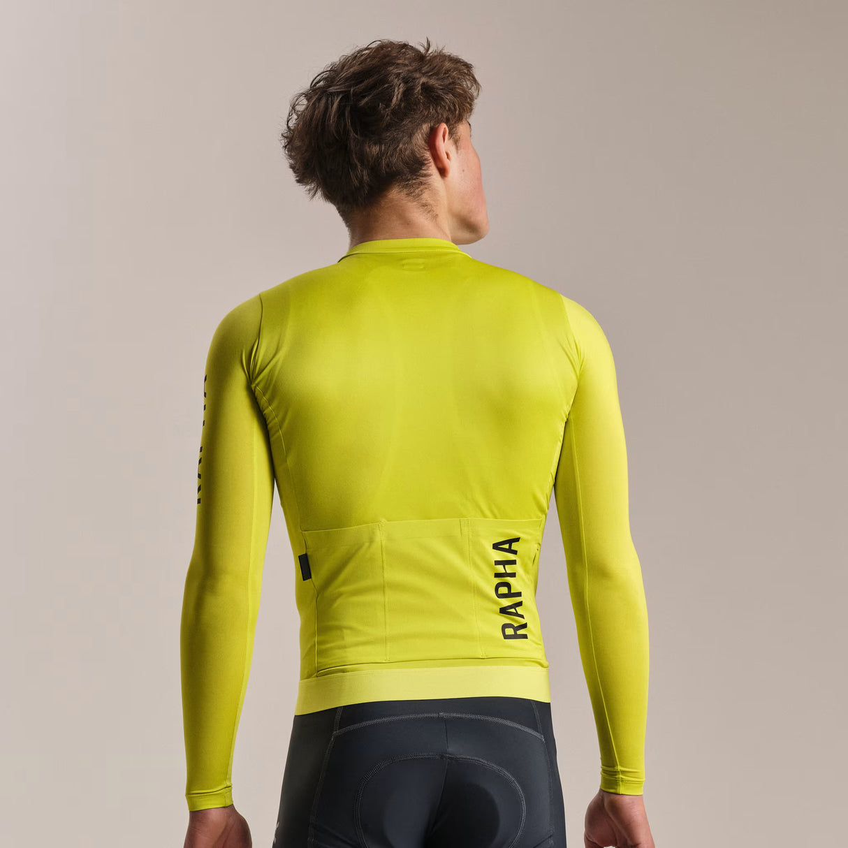 Maglia maniche lunghe Rapha Pro Team Lightweight 3 - Verde chiaro Rapha