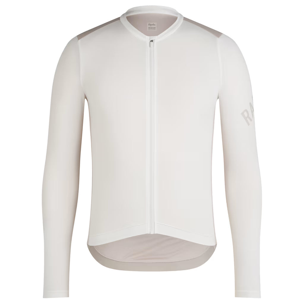 Maglia maniche lunghe Rapha Pro Team Lightweight - Bianco Rapha