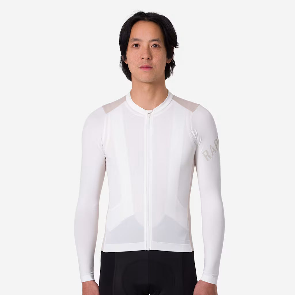 Maglia maniche lunghe Rapha Pro Team Lightweight - Bianco Rapha